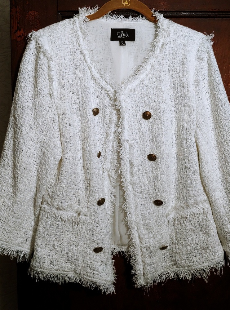White blazer